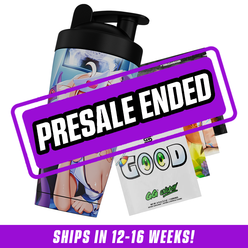 Creator Cups x SquChan: Valentine's Metal Shaker - Gamer Supps