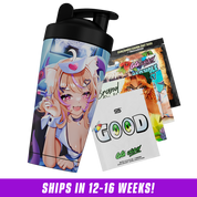 Creator Cups x SquChan: Valentine's Metal Shaker - Gamer Supps