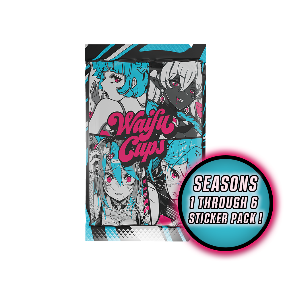Collectible Waifu Sticker Pack: Seasons 1-6 - Gamer Supps