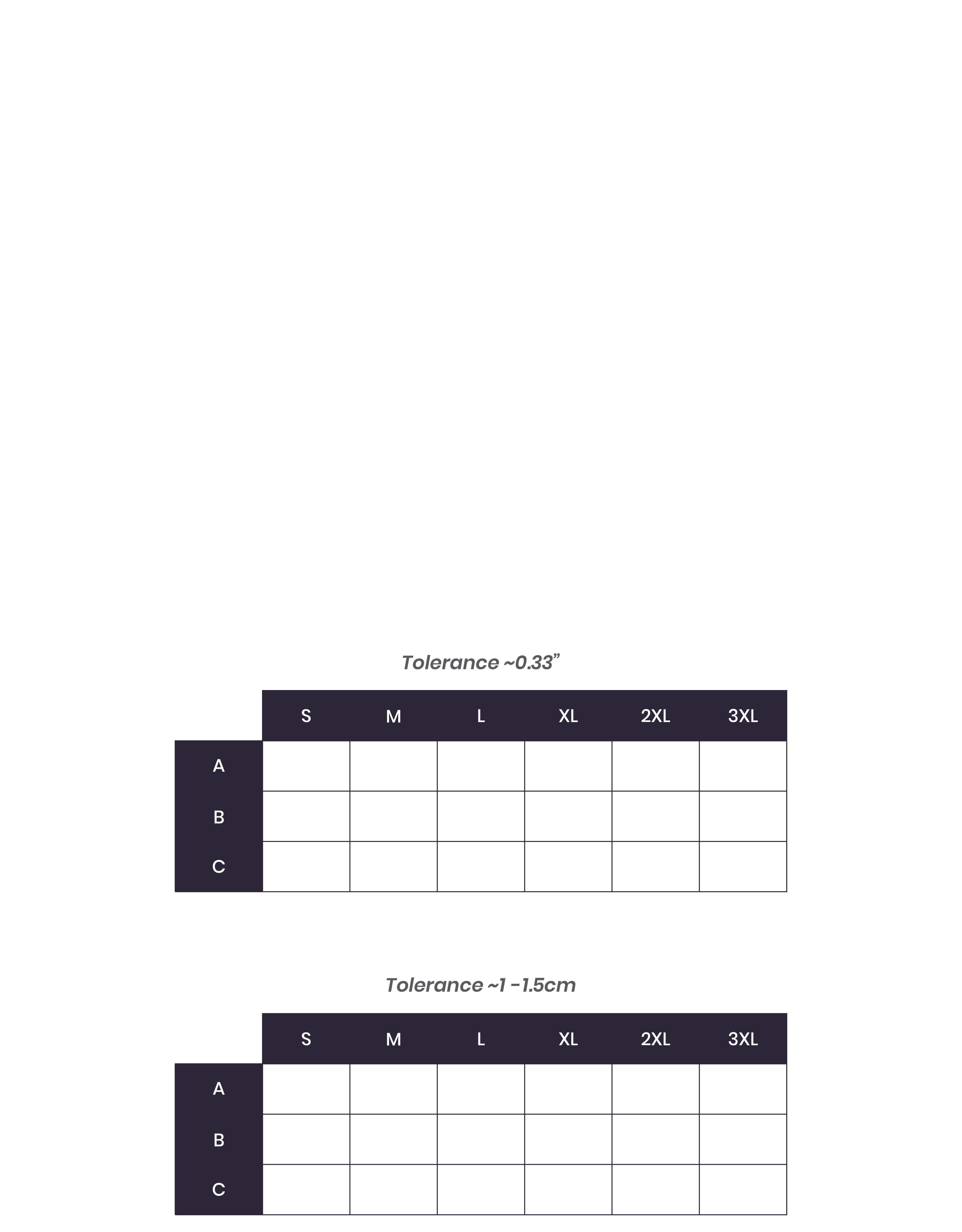 View Size Chart