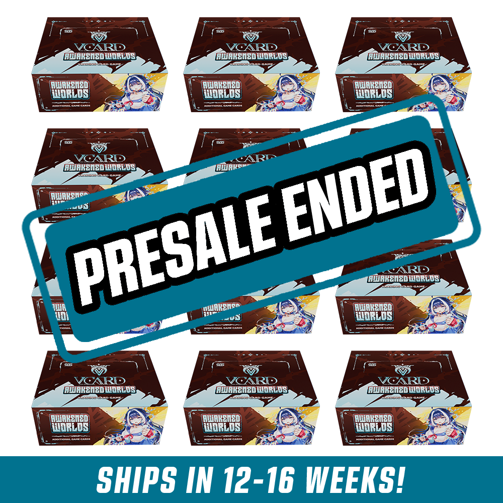VCard Awakened Worlds: Limited Master Case (12 Booster Boxes) - Gamer Supps