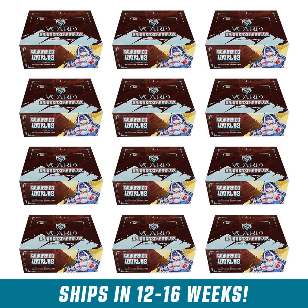 VCard Awakened Worlds: Limited Master Case (12 Booster Boxes) - Gamer Supps