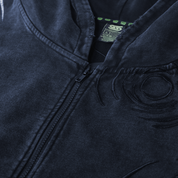 Holy Sheet: BOO! Distressed Zip-Up Hoodie - Gamer Supps