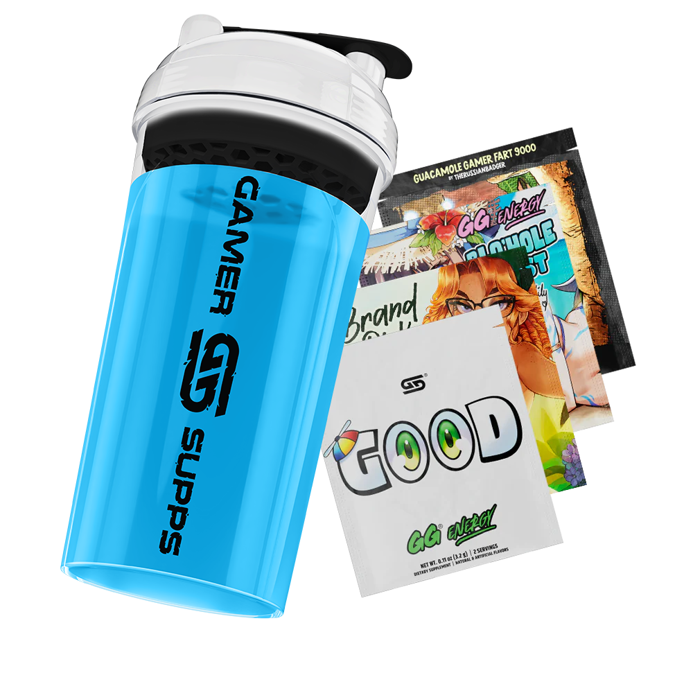 24oz Gamer Supps Shaker Clear - 8 - Gamer Supps