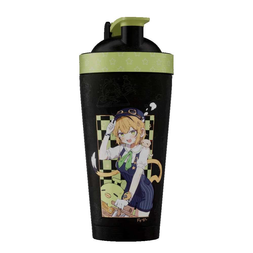 Waifu Cups x dooby3D: Doobcrate Metal Shaker - Gamer Supps