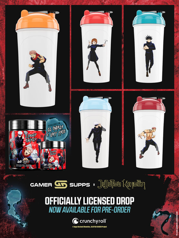 Jujutsi kaisen and gamer supps collab