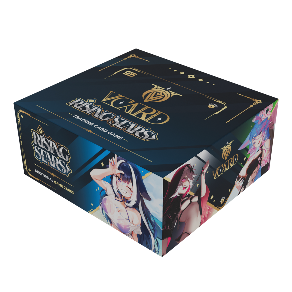VCard Booster Box Master Case - Rising Stars (12 Booster Boxes) - Gamer Supps