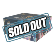 Dark blue foil pack with gold and white "Artist Series Box Topper" text and emblem on front