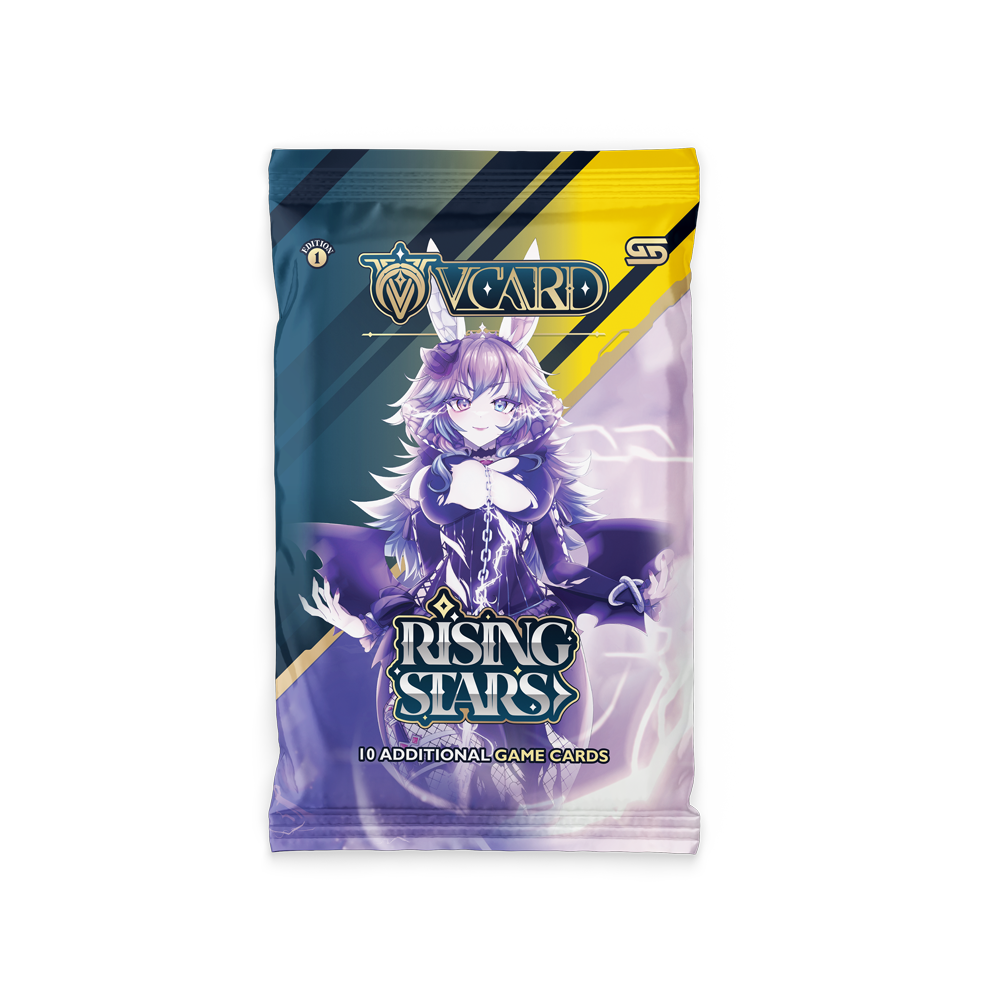 VCard Booster Box Master Case - Rising Stars (12 Booster Boxes) - Gamer Supps