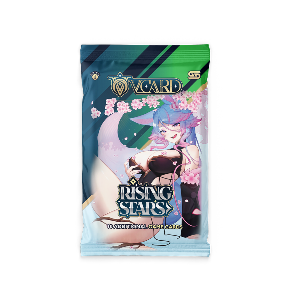 VCard Booster Box Master Case - Rising Stars (12 Booster Boxes) - Gamer Supps