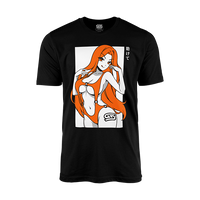 Waifu Shirt S3.1: Lifesaver - S / Black