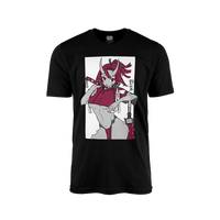 Waifu Shirt S4.6: Yokai - S / Black